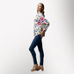 Toofan – Digital Print – Multi Color Floral Print full sleeves Button down Shirt – DP38-529